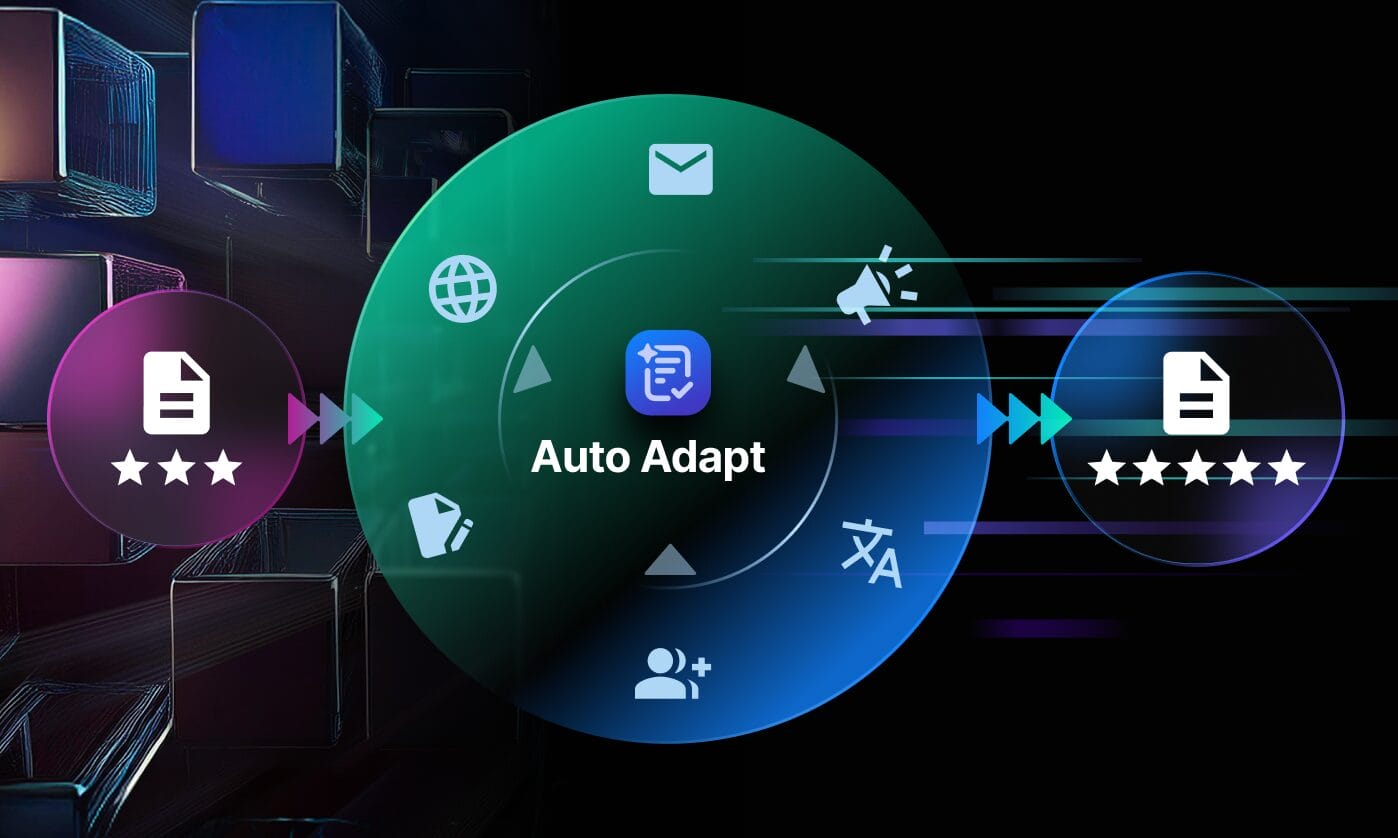 Phrase auto adapt graphic